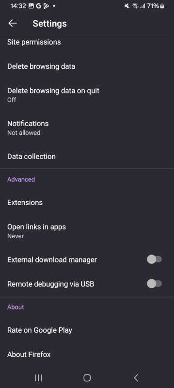 Tap on Open Links in Apps